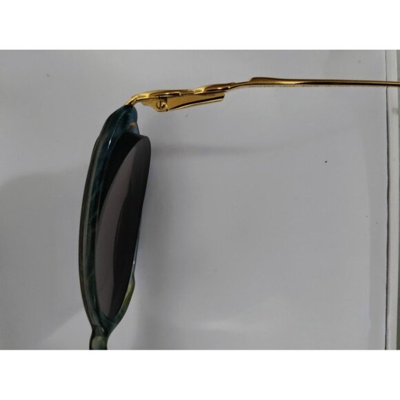 Vuillet Vega Prestige 540 Metal Frame Eyeglasses Blue/Gold with Hard Case - Picture 10 of 16